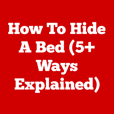 How To Hide A Bed (5+ Ways Explained)