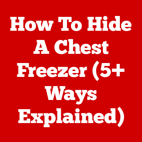 How To Hide A Chest Freezer (5+ Ways Explained)