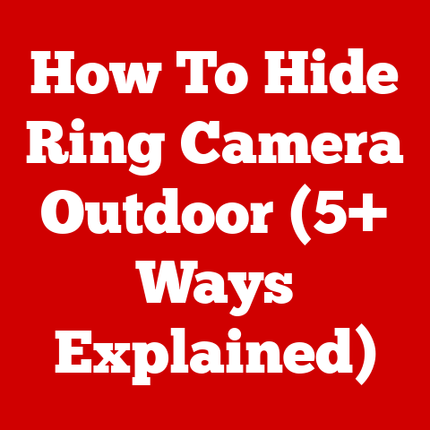 How To Hide Ring Camera Outdoor (5+ Ways Explained)